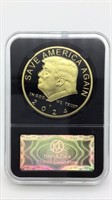 Donald Trump Collectible Slabbed Coin