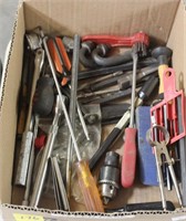 Box of Assorted Tools, Drives, Punches, Etc.