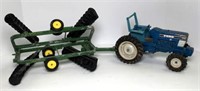 Vintage Ford  7710 Cast Metal Tractor