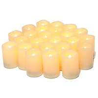 M93  Candle Idea Flameless Tea Lights Set 24-Light