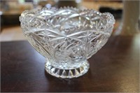 Lead Crystal Candy Dish