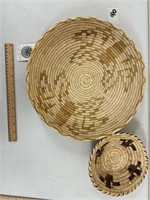 2 Tohono Baskets See Description