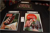 Coca- Cola Metal Signs