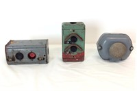 (3) Vintage Industrial Age Switches
