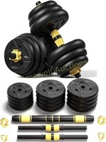 Adjustable Dumbbells Set 44LBS/66/88LBS