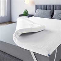BedStory Mattress Topper  4 Inch  Twin  White