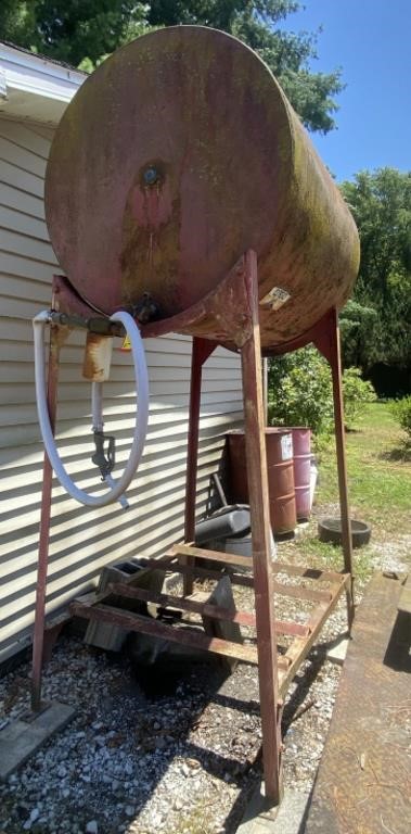 Citgo 300 Gallon Fuel Tank with Stand (empty),