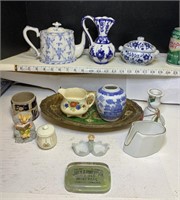 Assorted  pieces of China
