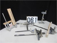 Specialty wood miter gauges, jigs, etc.