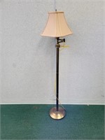BRUSHED BRONZE 86" EXTENDABLE FLOOR LAMP