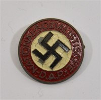 WWII NSDAP Party Badge Plastic Type