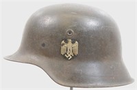 WWII German M40 Army Helmet Shell