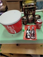 Set of Coca Cola tins
