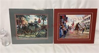 Mort Kuntsler Matted Calendar Prints - 2