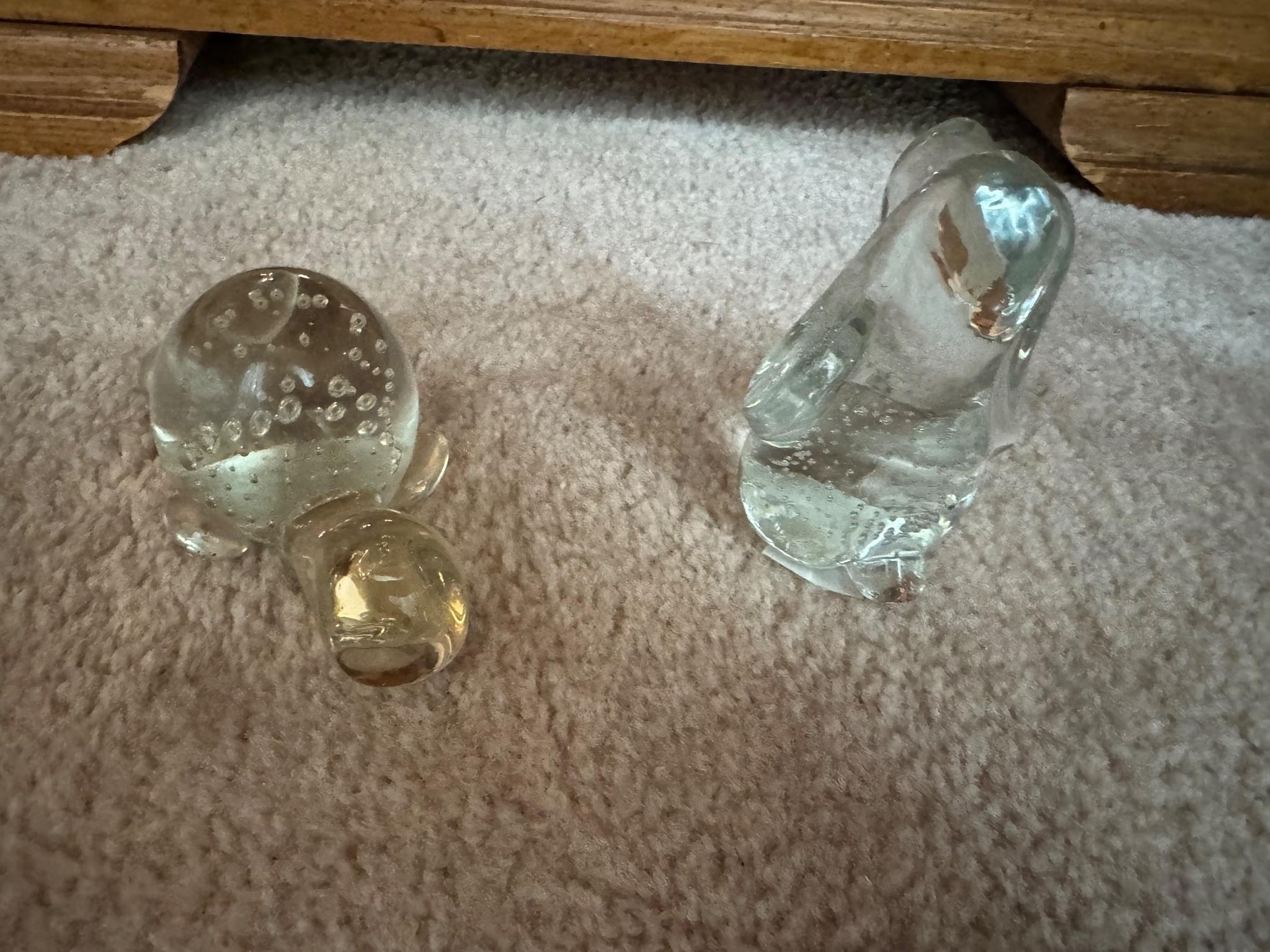 2-(4 1/2" TALLEST) PAPERWEIGHTS