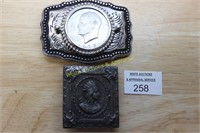 Pair of Vintage / Collectable Belt Buckles