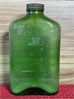 Green General Electric Refrigerator Water Bottle