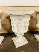 Concrete Garden Urn Planter