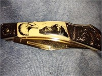 American Mint Bald Eagle Folding Knife