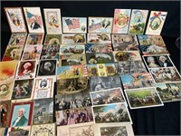 Vintage patriotic, George Washington postcard lot
