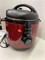 6 qt Programmable Electric Pressure Cooker Cooks
