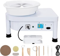 25CM Pottery Wheel Forming Machine with Foot Pedal