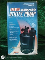 Barracuda submersible utility pump 25 gpm NIB