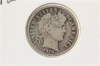 1910-D Barber Dime