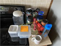 Coffe Cups and Assorted Kitchenware