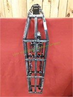Skeleton In Coffin Halloween Decoration