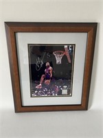 Vince Carter Autographed & Numbered 17/115