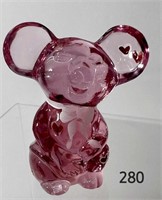 Pink Shiny HP NFGS Mouse w/ Hearts in Ear