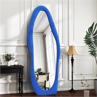 TinyTimes 24"x 63" Full Length Floor Mirror - Blue