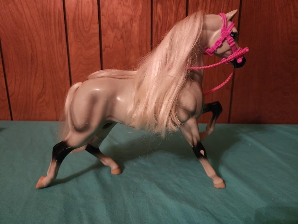 Barbie Brushable Beauties Horse. Sparkle. 1999,