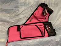 NEW LADIES PINK BOHNING ARCHERY FABRIC QUIVER
