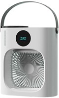 ($68) 900ML Portable Mist Fan Humidifier,Low Noise