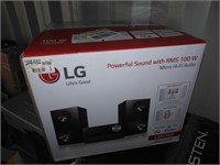 New LG RMS 100W HI Fi Audio System