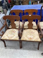 4 chairs