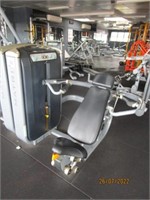 Matrix Shoulder Press pin weight exercise machine