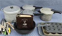 Pampered Chef wok, Various sizes of pressure