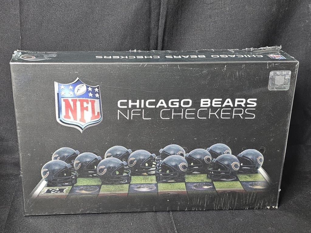 NFL.COM CHICAGO BEARS CHECKERS SET IN BOX BY TAG