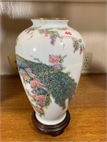 The Imperial Peacocks Vase