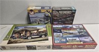 Lot of 4 collectible puzzles