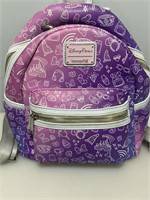 Disney Parks Loungefly Purple Ombré Backpack