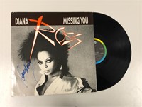 Autograph Diana Ross Missing You Vinyl