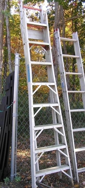 Sears 16 to 18 foot aluminum extension ladder