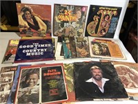 Mixed Lot of Vinyl Records Kenny Rogers Country
