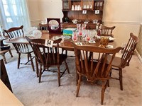 Dining Table With (7) Chairs - Buyer Responsible