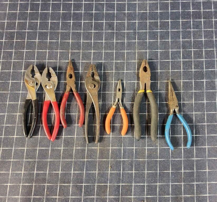 T2 7Pc Needle nose Pliers