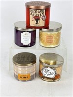 Bath & Body Works 3 Wick Candles